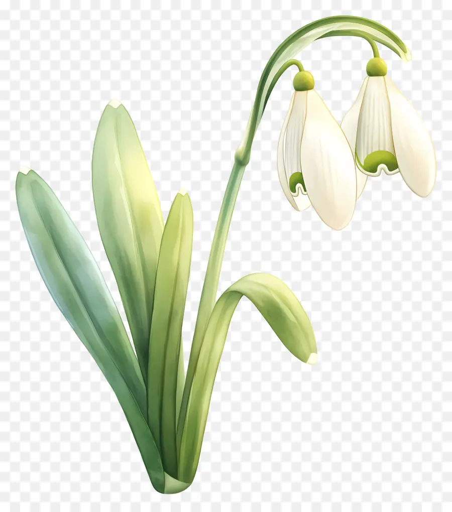 Flor De Campanilla De Invierno，Campanilla De Febrero PNG