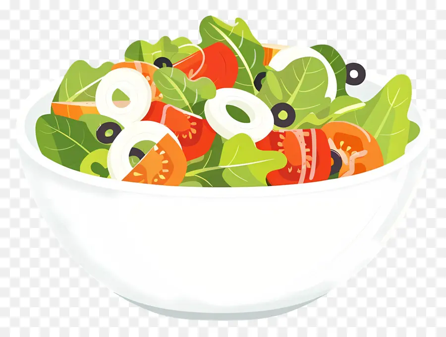 Ensalada De Dibujos Animados，Ensalada PNG