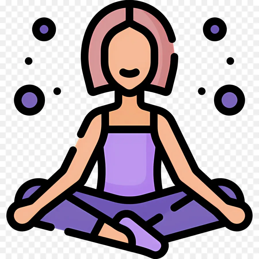 Meditación，Persona Meditando PNG