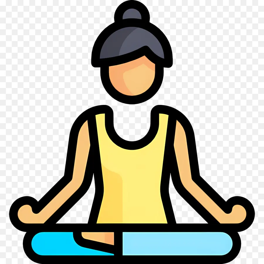 Meditación，Persona Meditando PNG