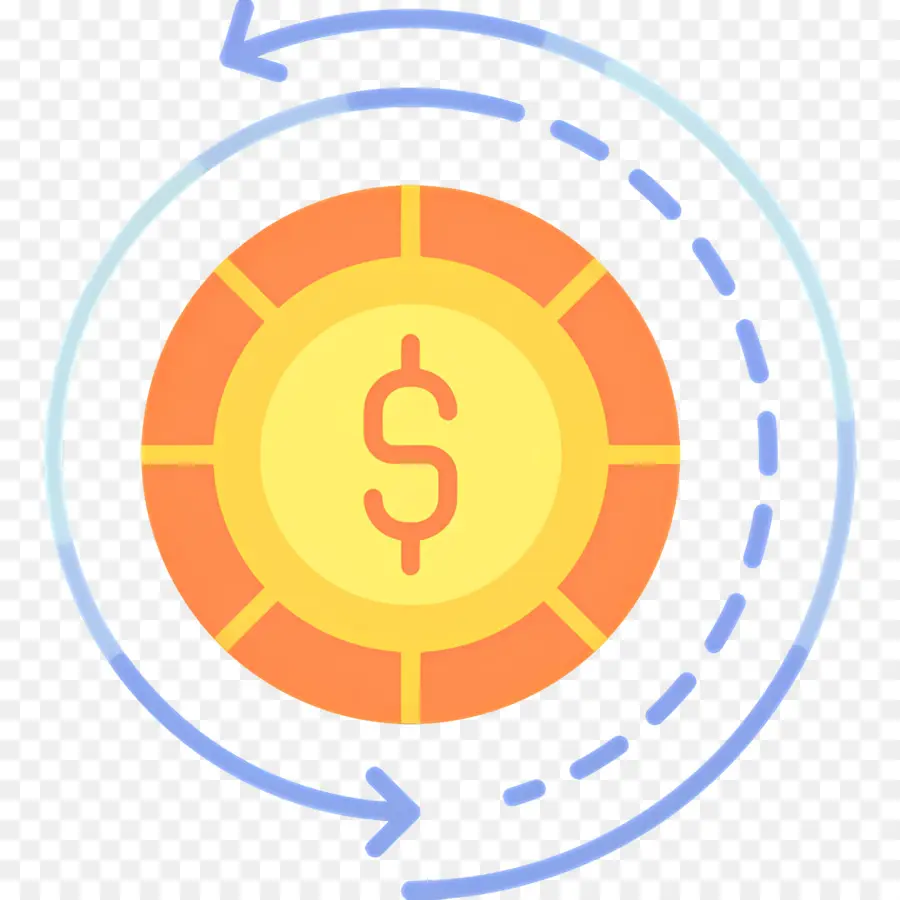 Flujo De Inversión，Signo De Dólar PNG