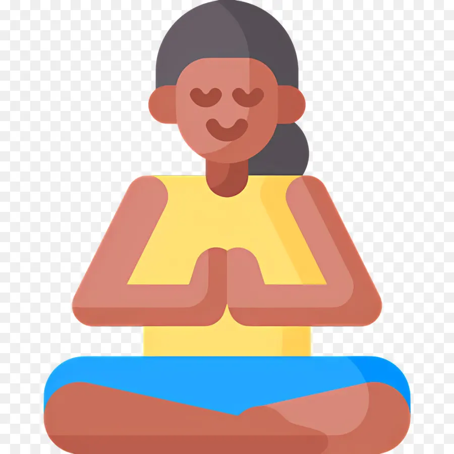 Meditación，Persona Meditando PNG