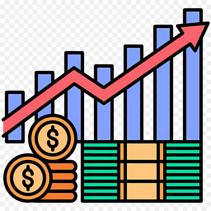 Mercado De Valores，Crecimiento Financiero PNG