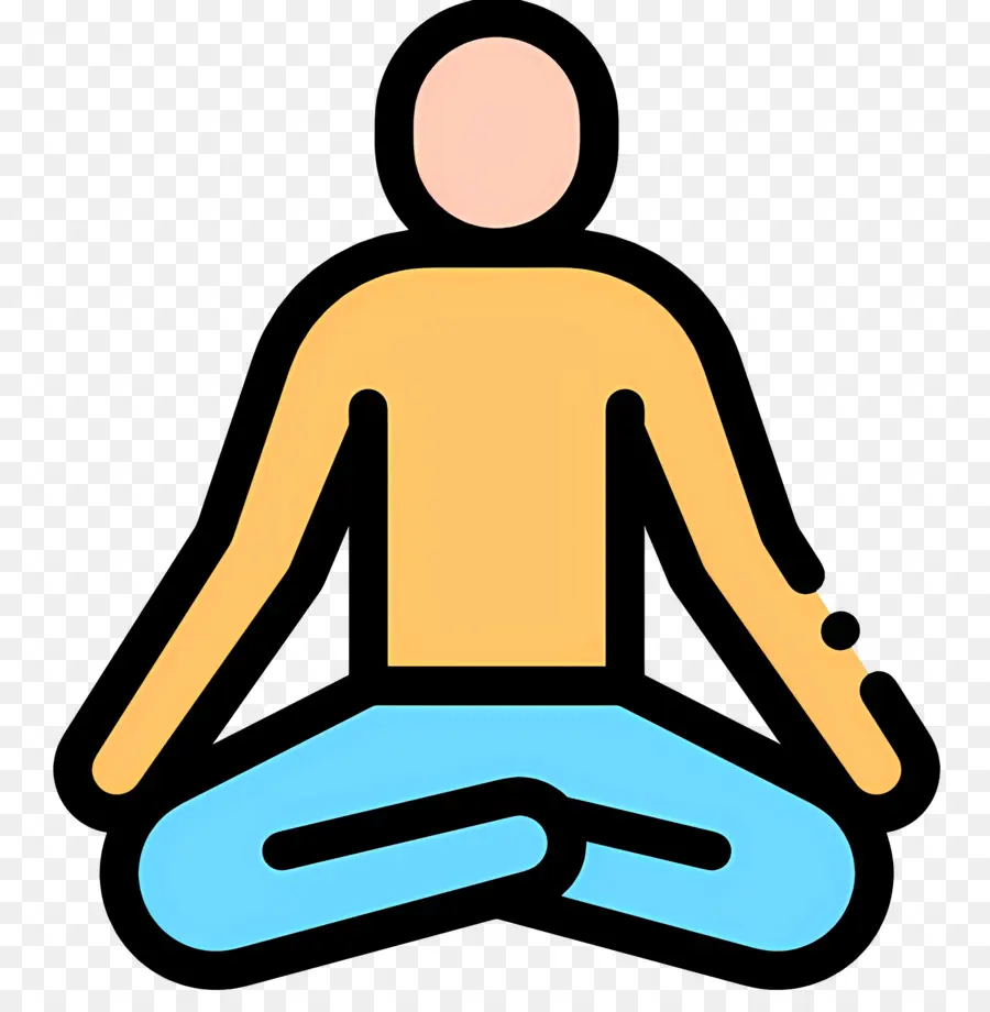 Meditación，Postura De Meditación PNG