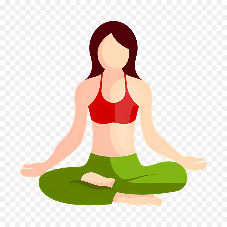 Meditación，Yoga PNG