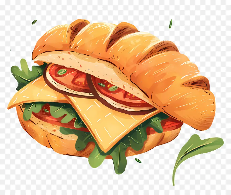 Pan Panera，Sándwich PNG