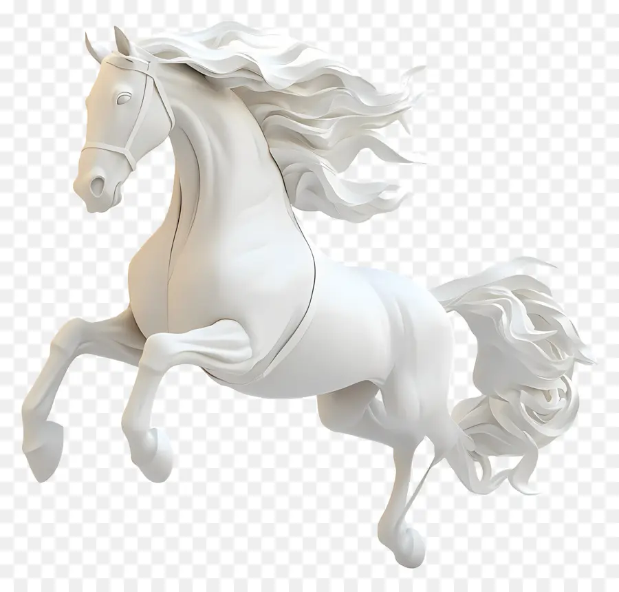 Vaquero，Caballo Blanco PNG