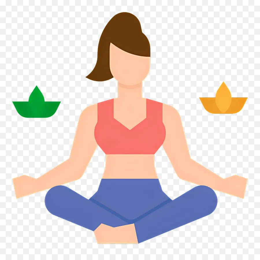 Meditación，Yoga PNG