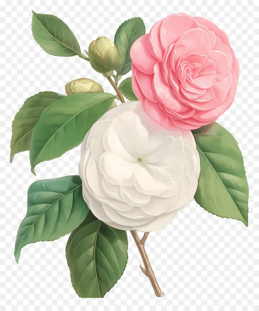 Camelias，Flores De Camelia PNG