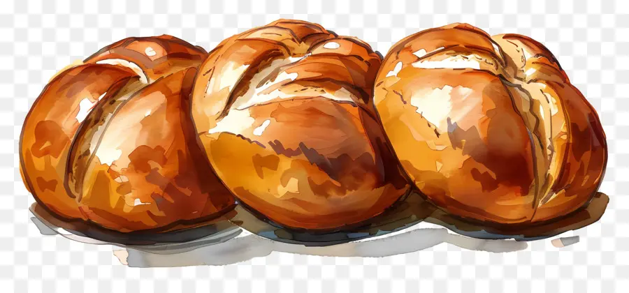 Pan Dulce Mexicano，Hogazas De Pan PNG