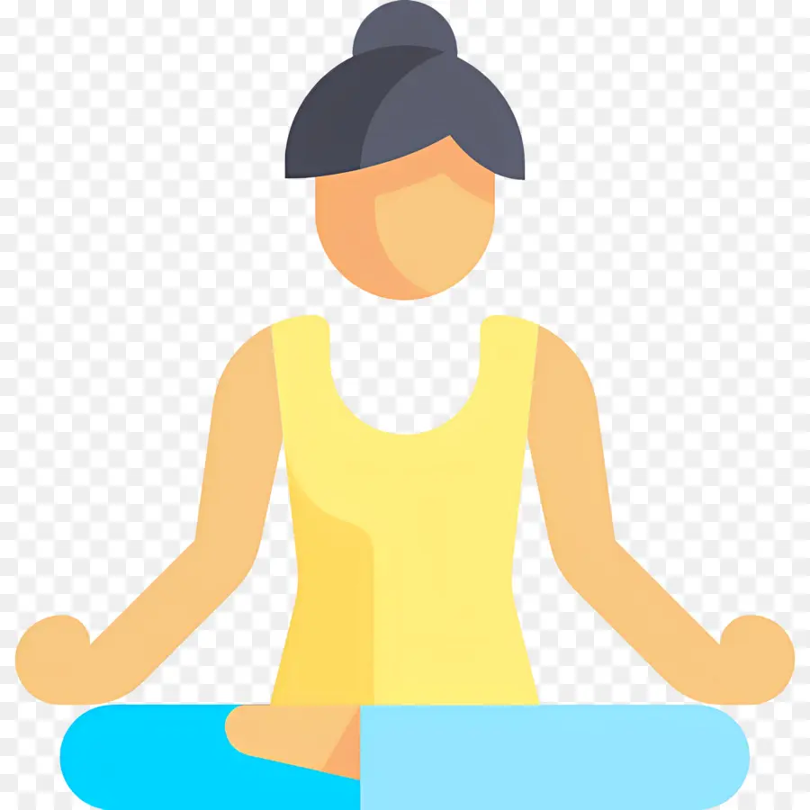 Meditación，Persona Meditando PNG