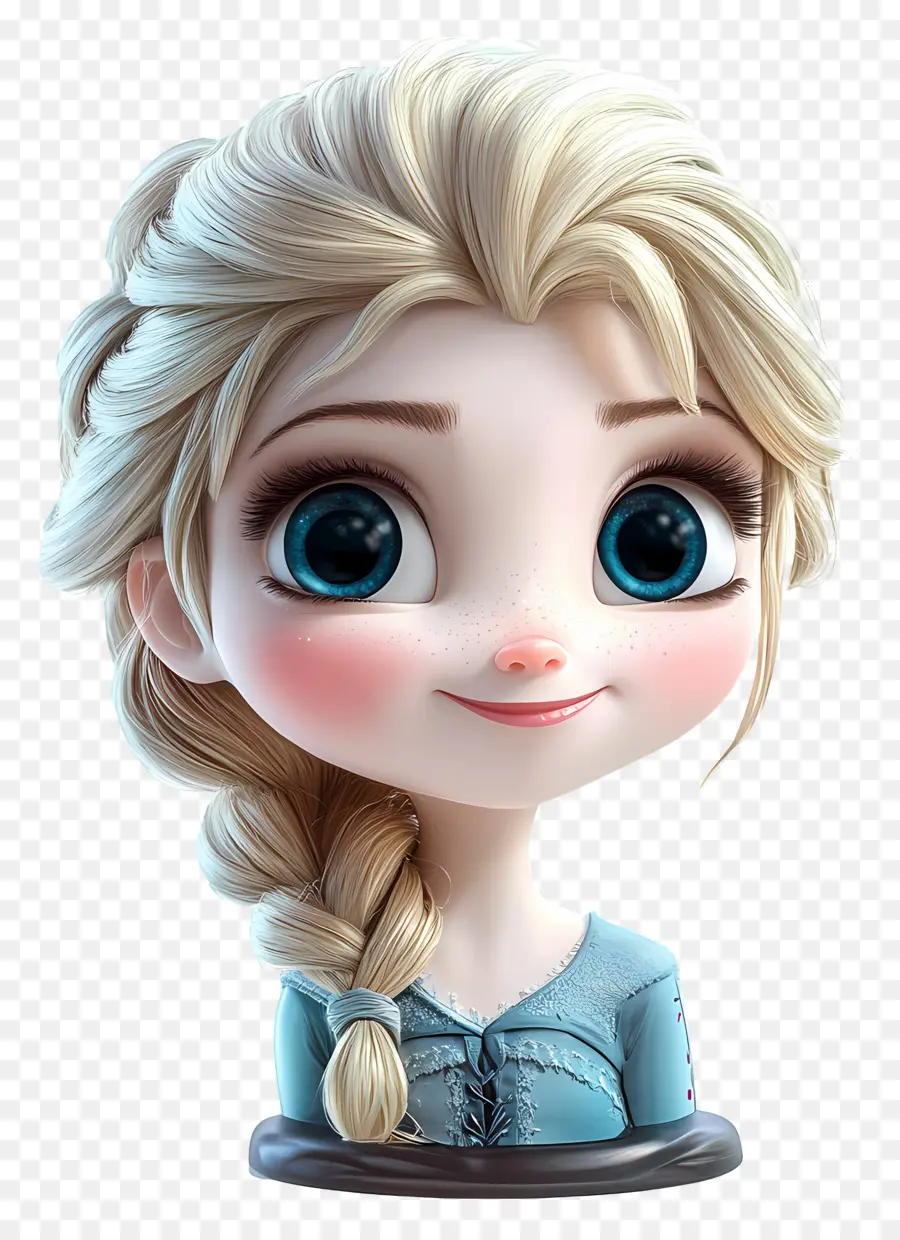 Princesa Elsa，Personaje Animado PNG