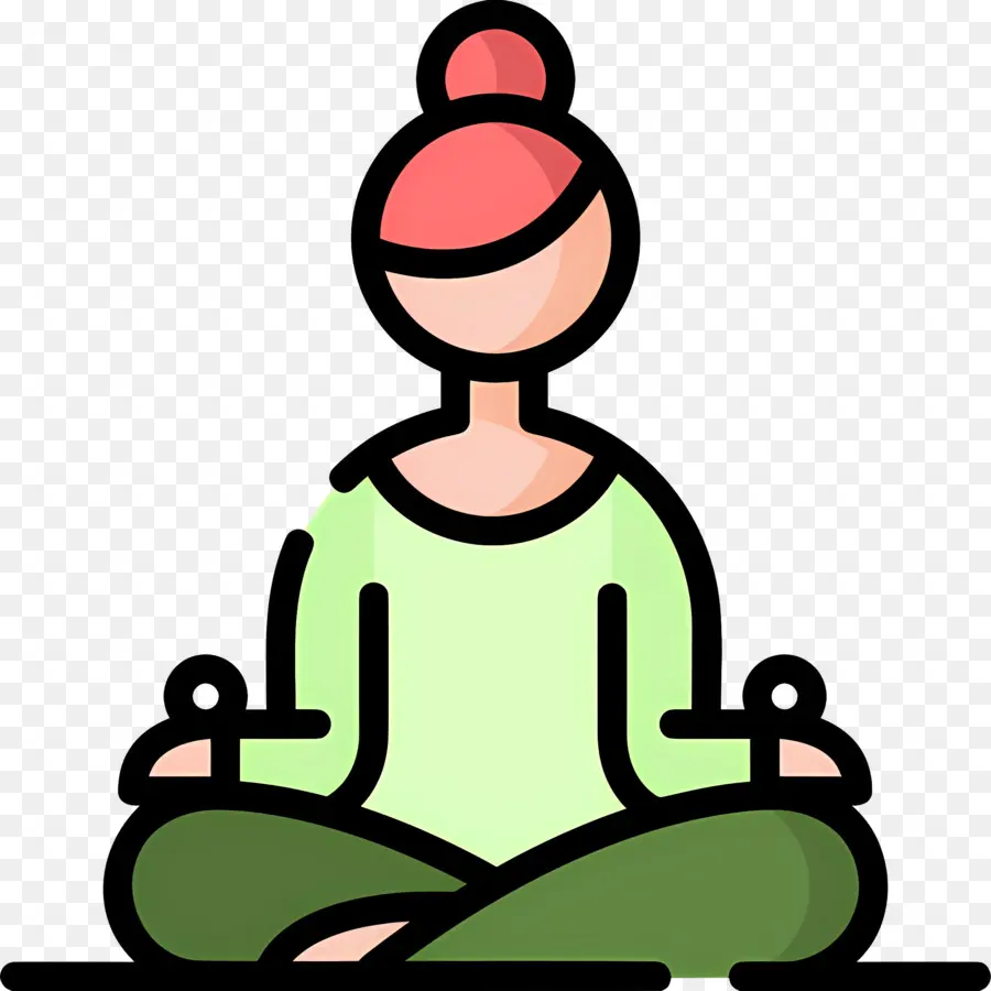 Meditación，Persona Meditando PNG