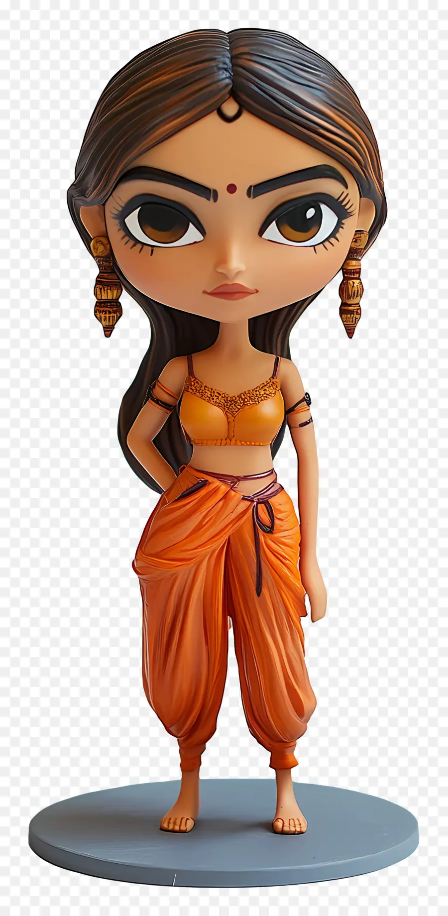 Deepika Padukone，Chica Animada PNG