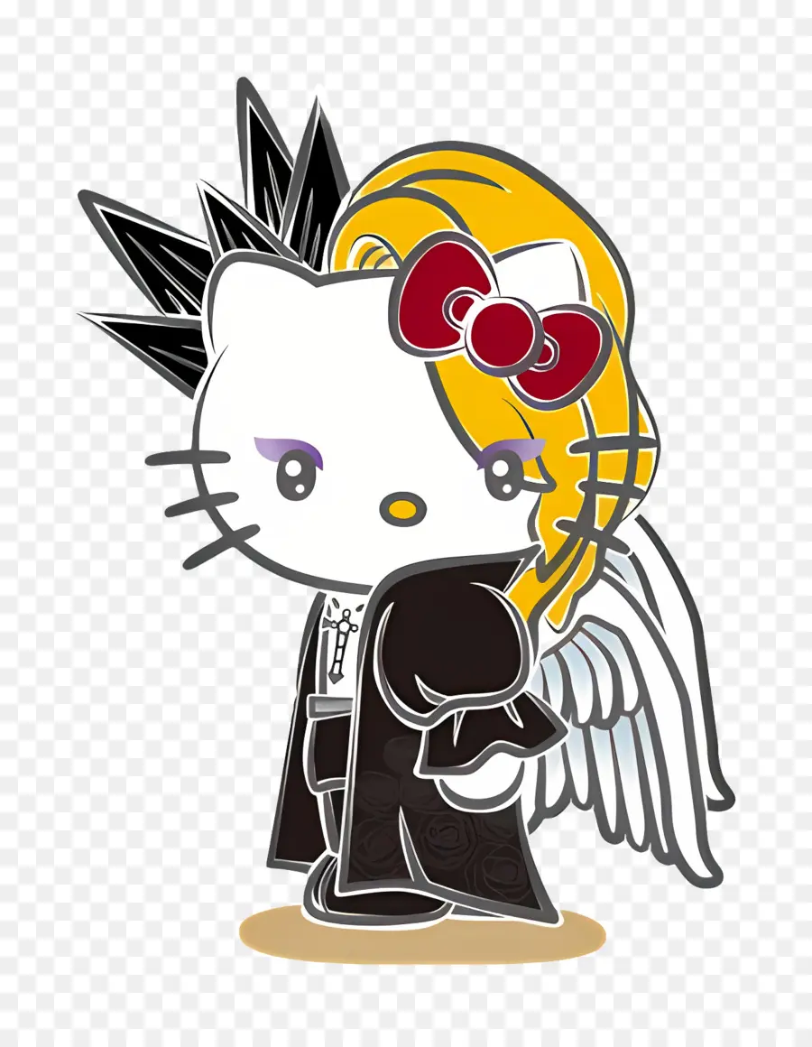 Yoshikitty，Personaje De Dibujos Animados PNG