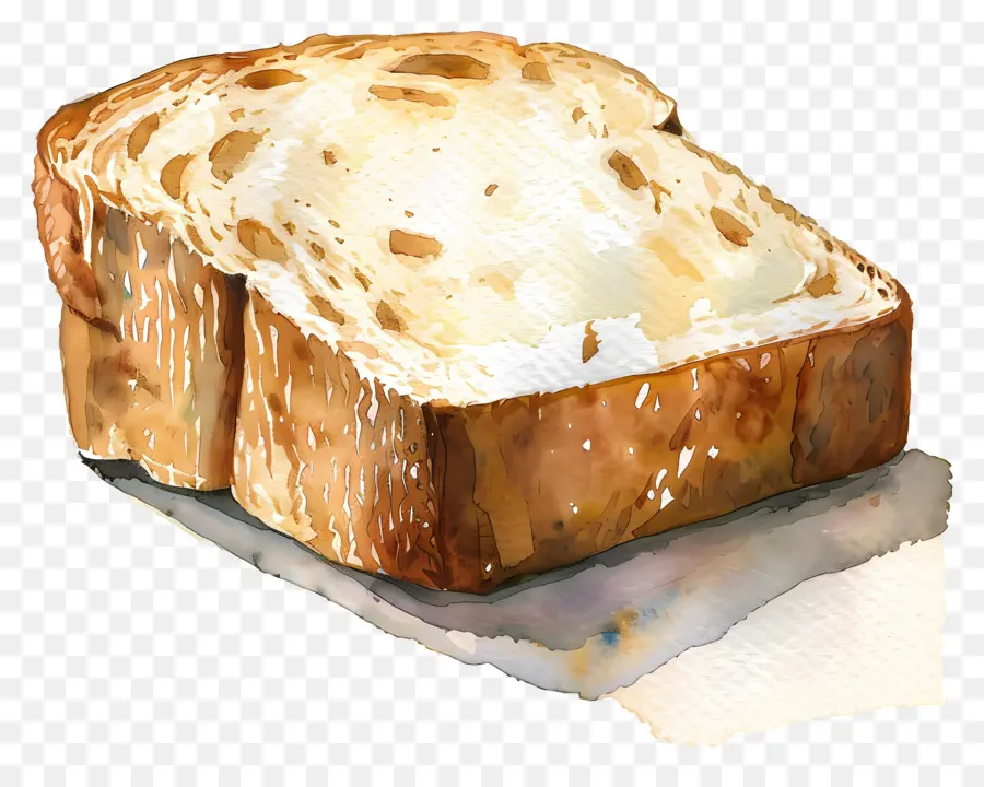 Rebanada De Pan，Pan Tostado PNG