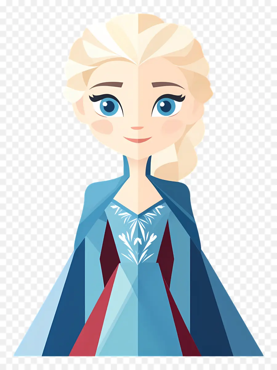 Princesa Elsa，Personaje Animado PNG