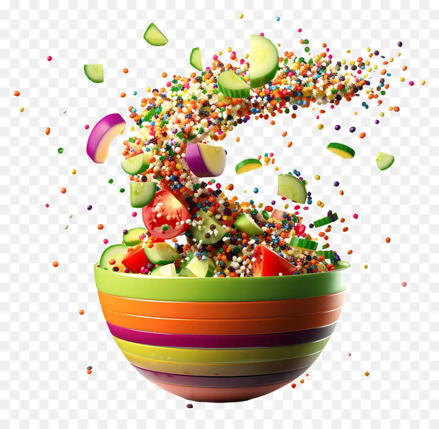 Ensalada De Quinua，Ensalada Colorida PNG