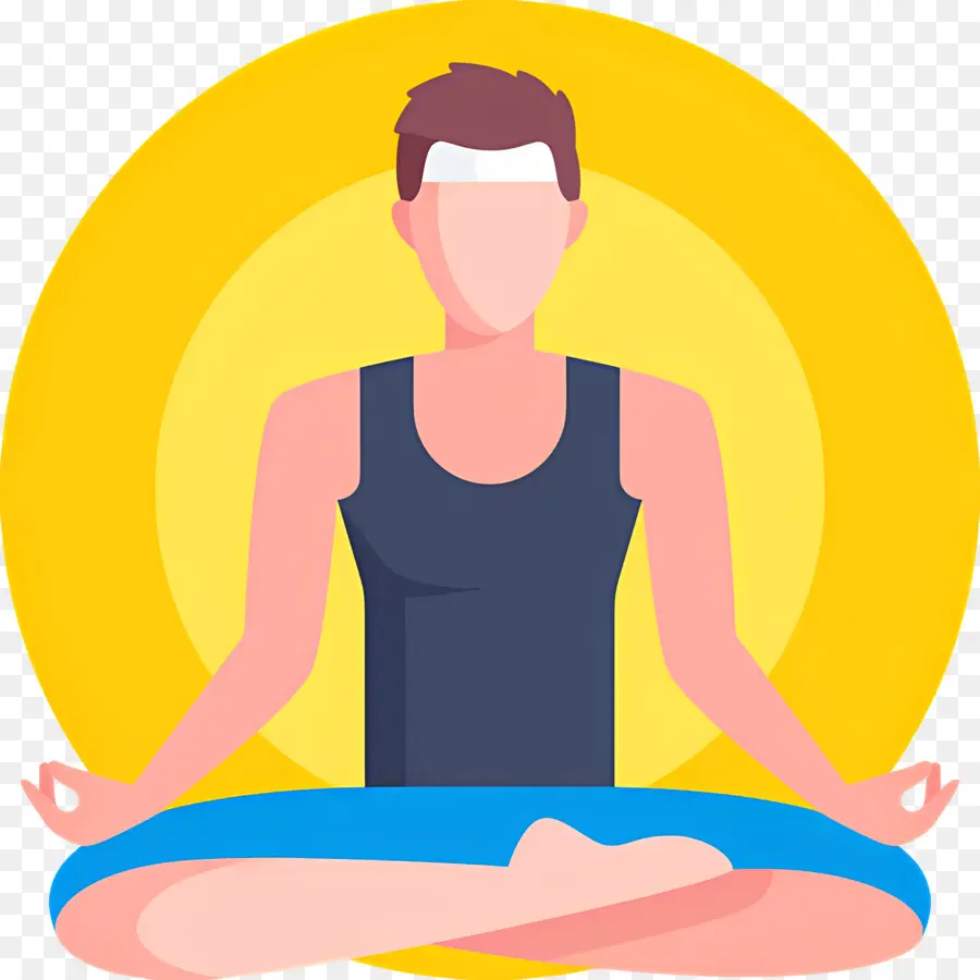 Meditación，Yoga PNG