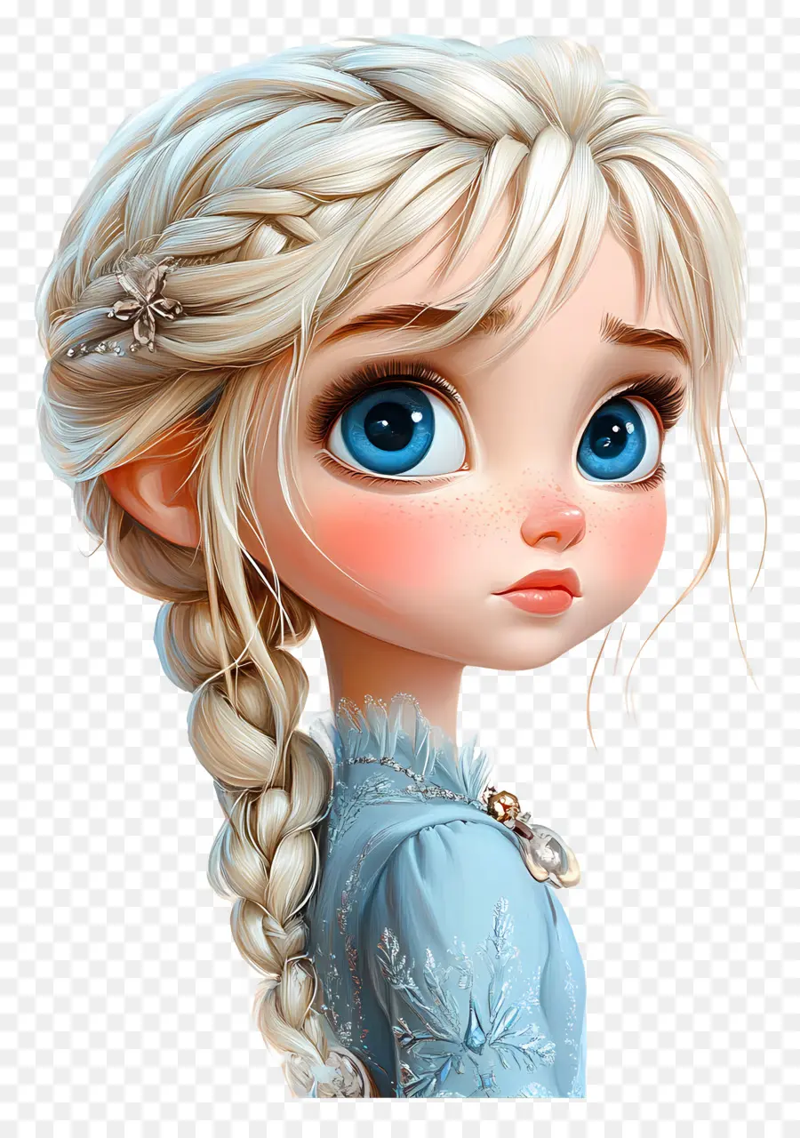 Princesa Elsa，Personaje Animado PNG