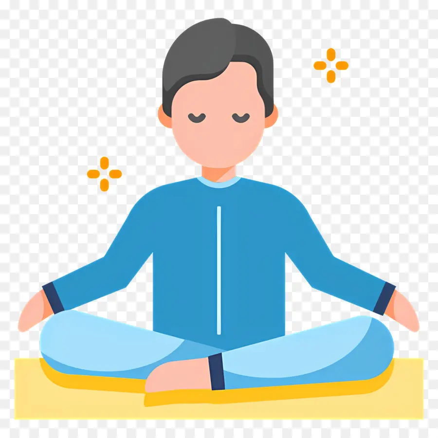 Meditación，Persona Meditando PNG