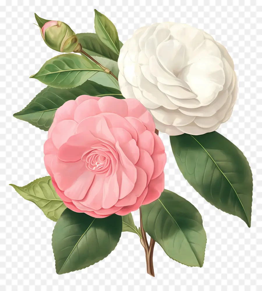 Camelias，Flores De Camelia PNG