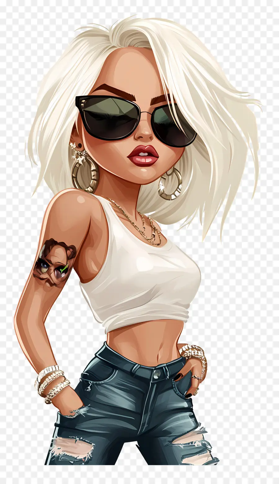 Miley Ciro，Mujer Con Estilo PNG