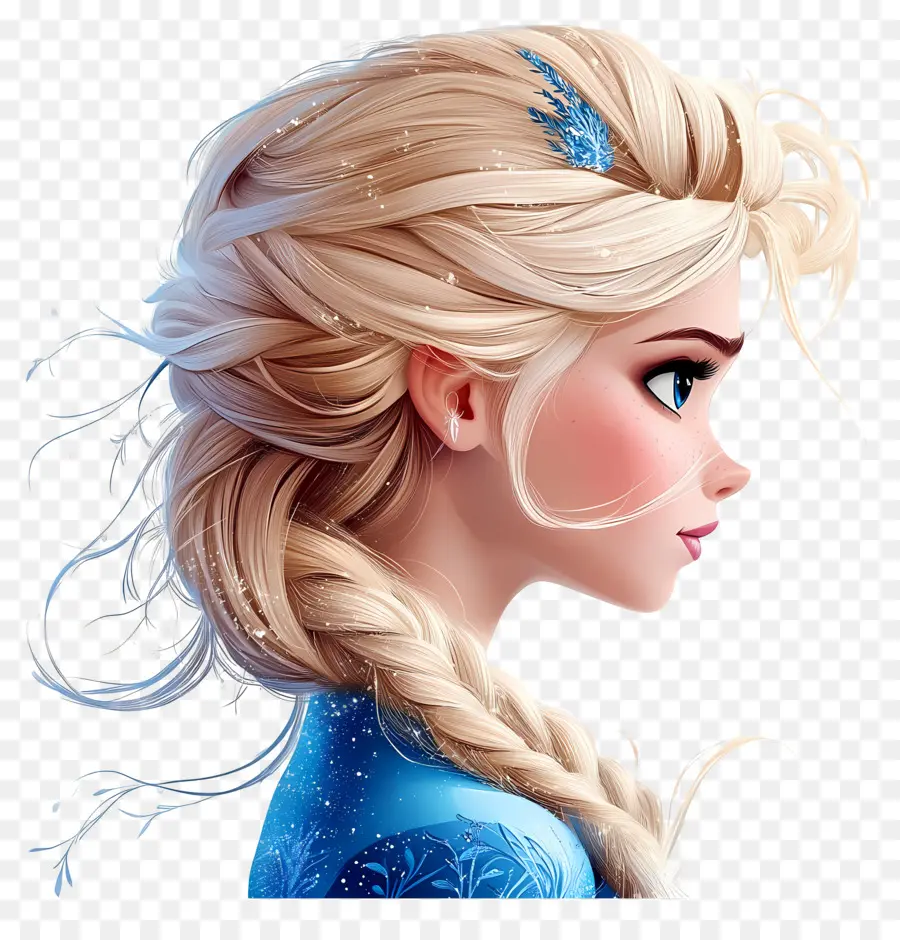 Princesa Elsa，Personaje Animado PNG