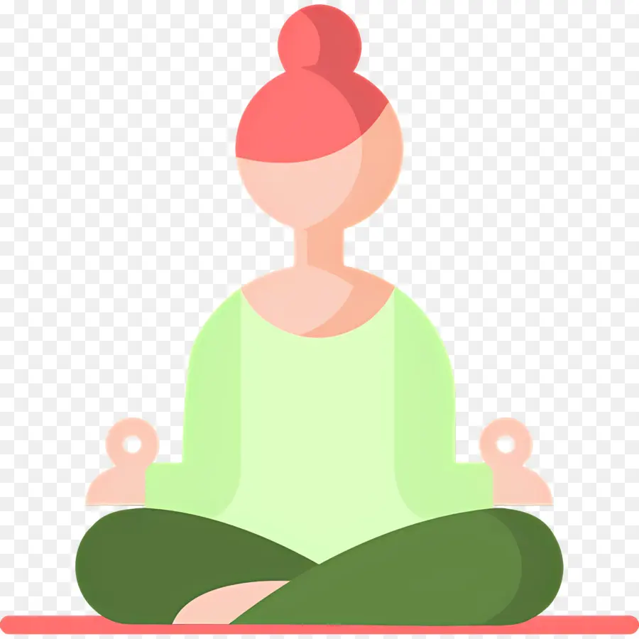 Meditación，Persona Meditando PNG