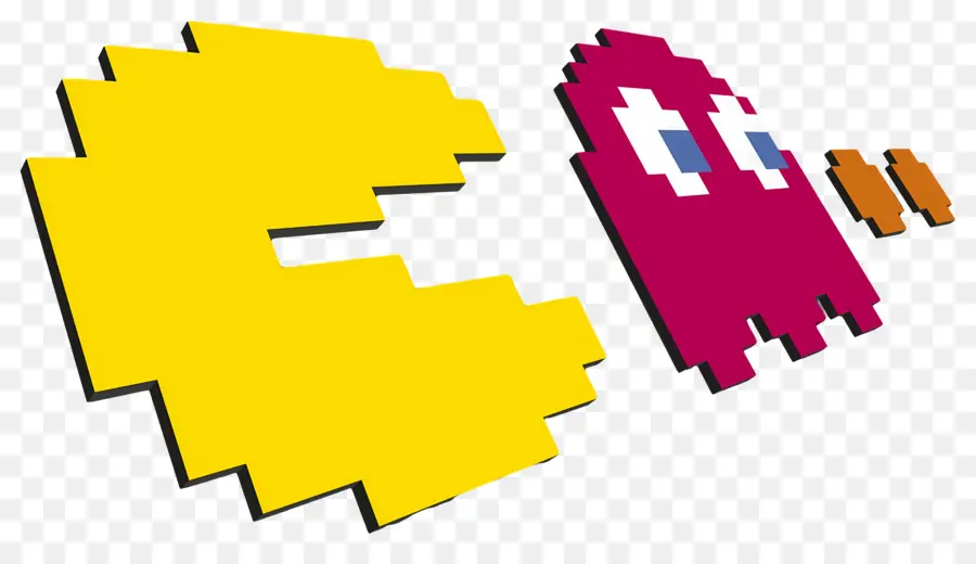 Pacman，Pacman Amarillo PNG