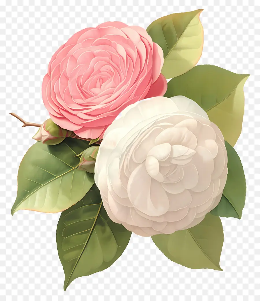 Camelias，Flores De Camelia PNG