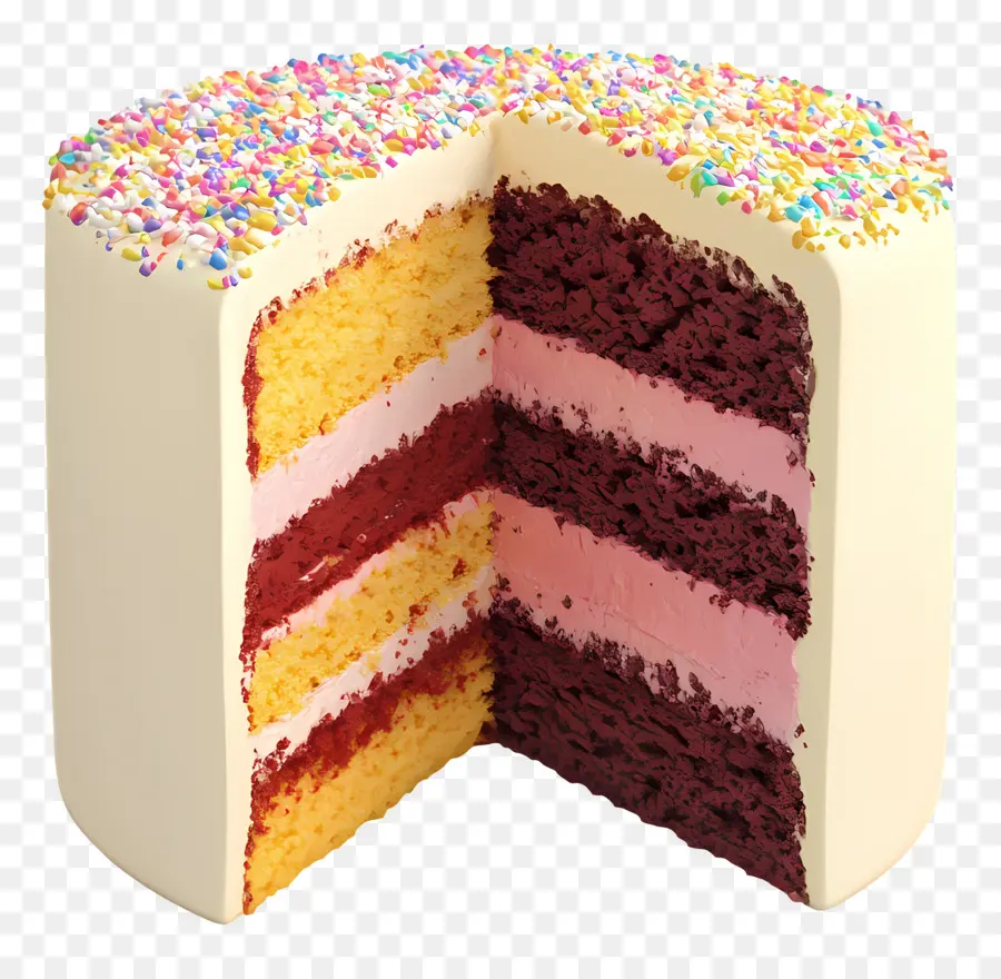 Rebanada De Pastel，Pastel En Capas PNG