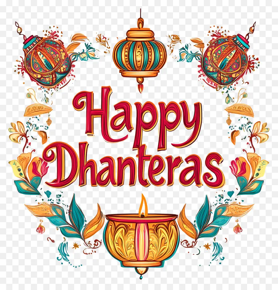 Felices Dhanteras，Linternas PNG