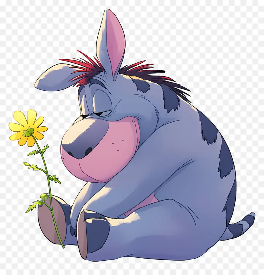 Eeyore，Burro De Dibujos Animados PNG