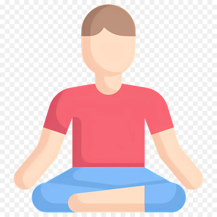 Meditación，Persona Meditando PNG