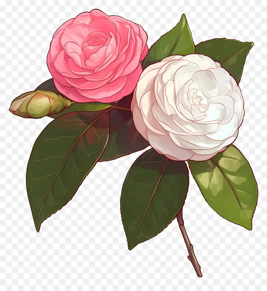 Camelias，Flores De Camelia PNG