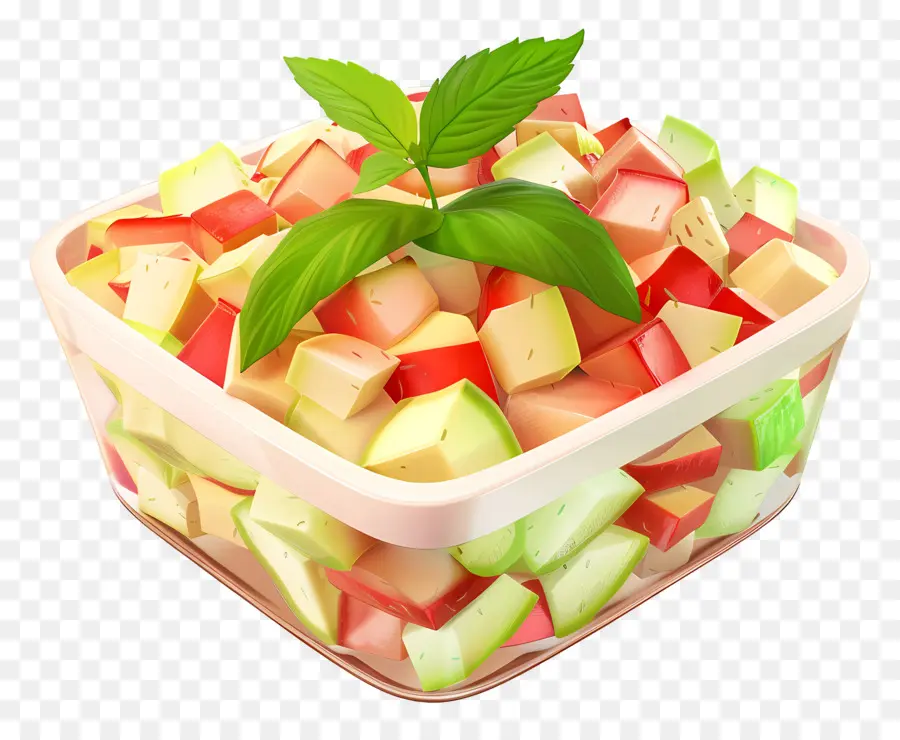 Ensalada Waldorf，Ensalada De Fruta PNG