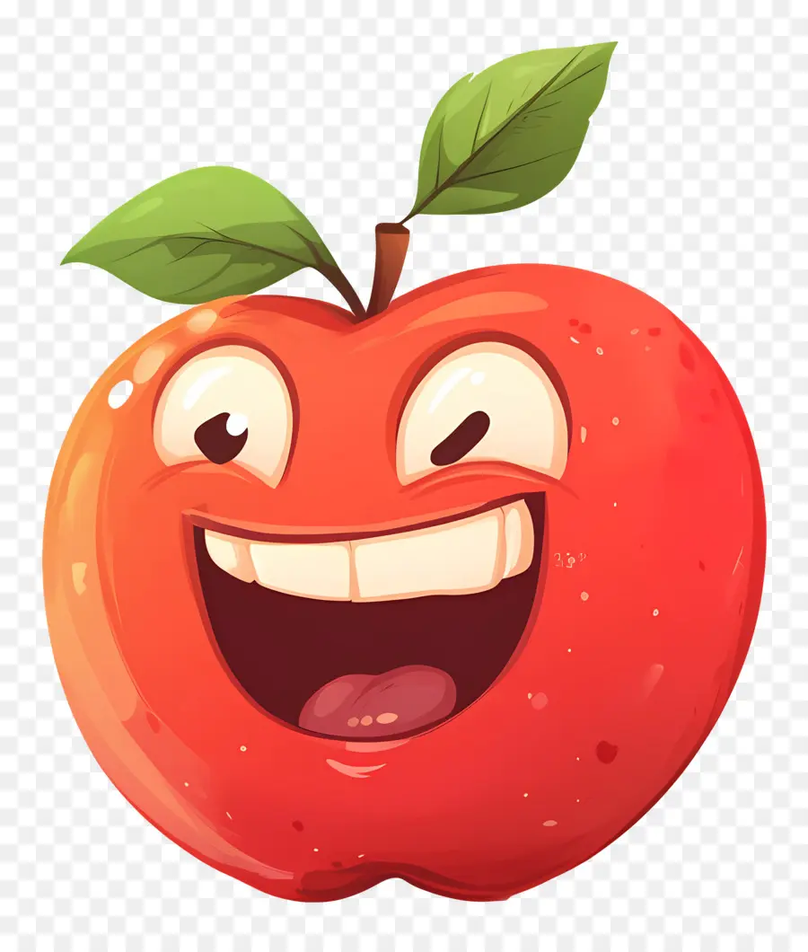 Manzana Roja，Dibujos Animados De Manzana Roja PNG