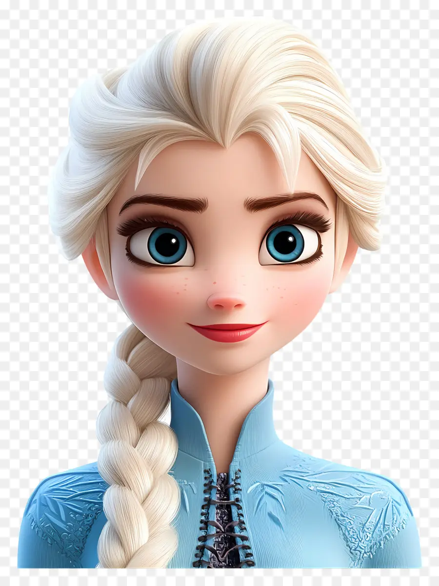 Princesa Elsa，Personaje Animado PNG