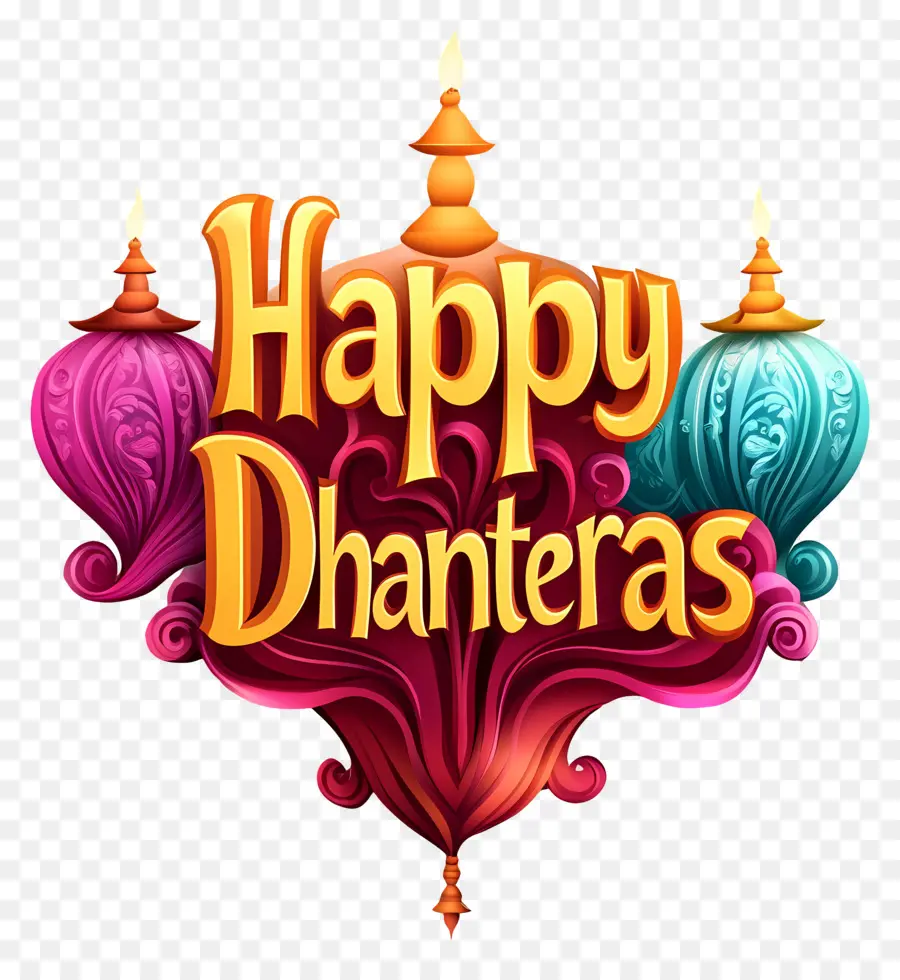 Felices Dhanteras，Texto Feliz De Dhanteras PNG