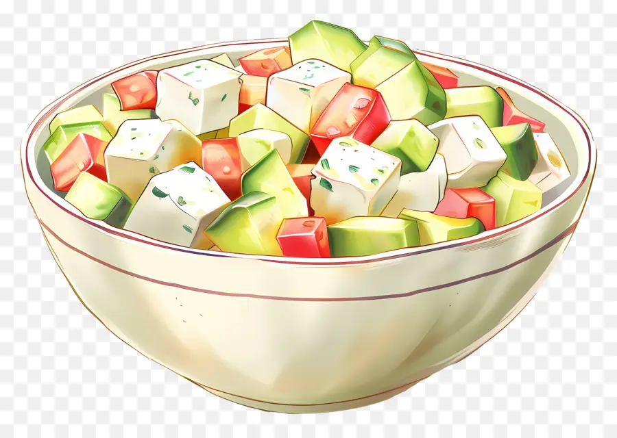 Ensalada Waldorf，Ensalada Colorida PNG