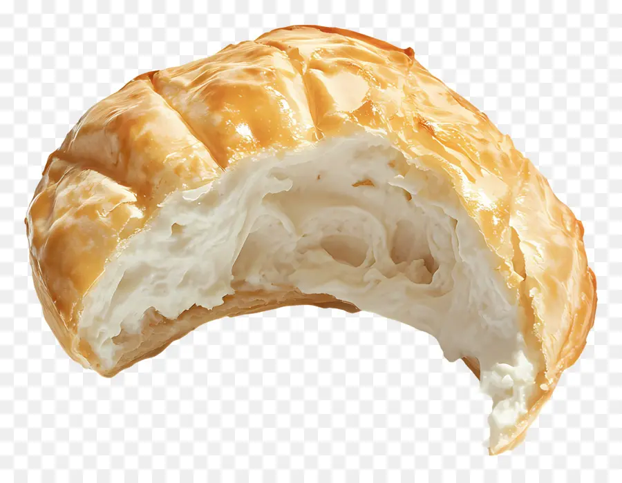 Hojaldre Come La Mitad，Pastelería Rellena De Crema PNG