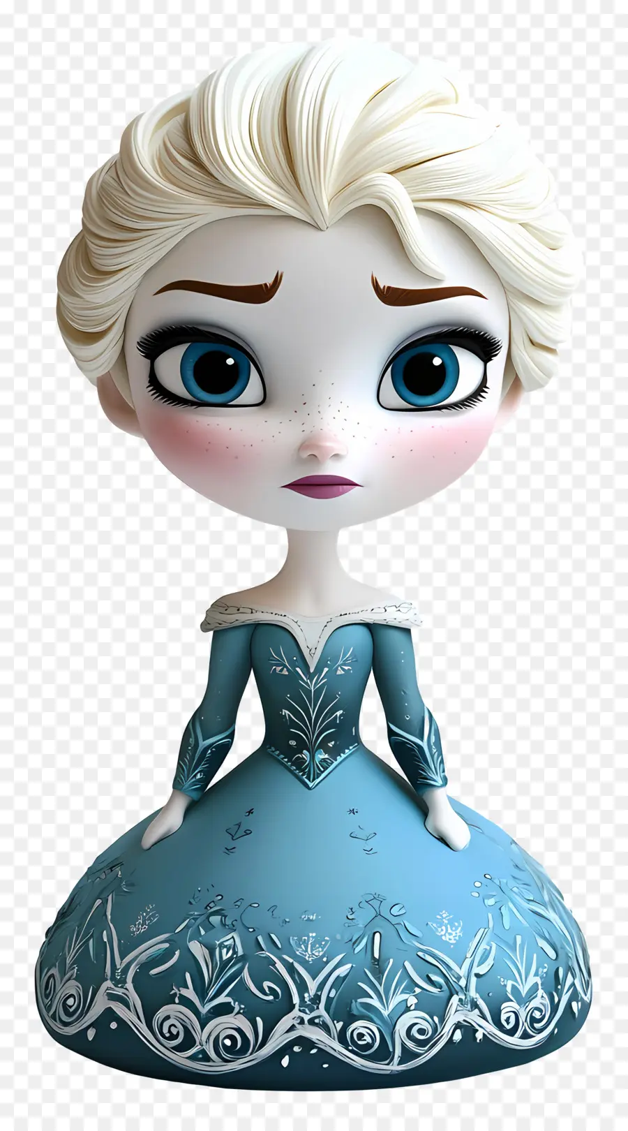 Princesa Elsa，Princesa De Dibujos Animados PNG