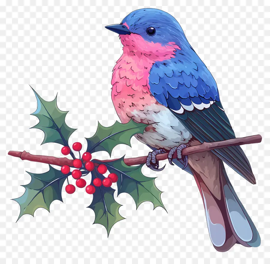 Pájaro De Invierno，Pájaro Azul PNG