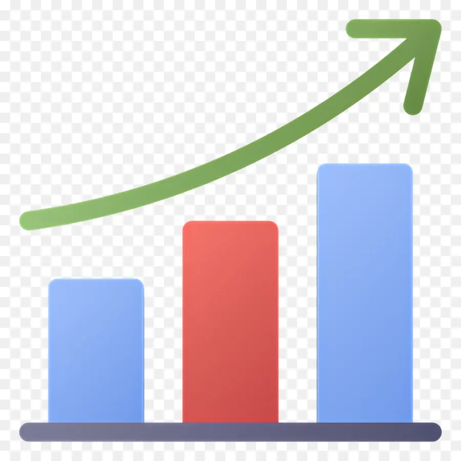 Mercado De Valores，Gráfico De Crecimiento PNG