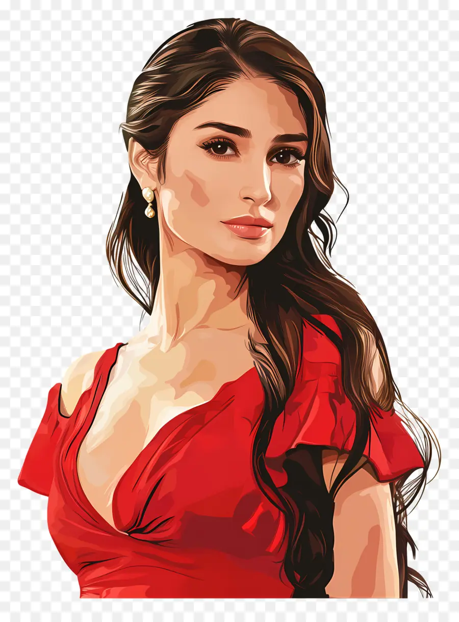 Kareena Kapoor，Mujer Ilustrada PNG