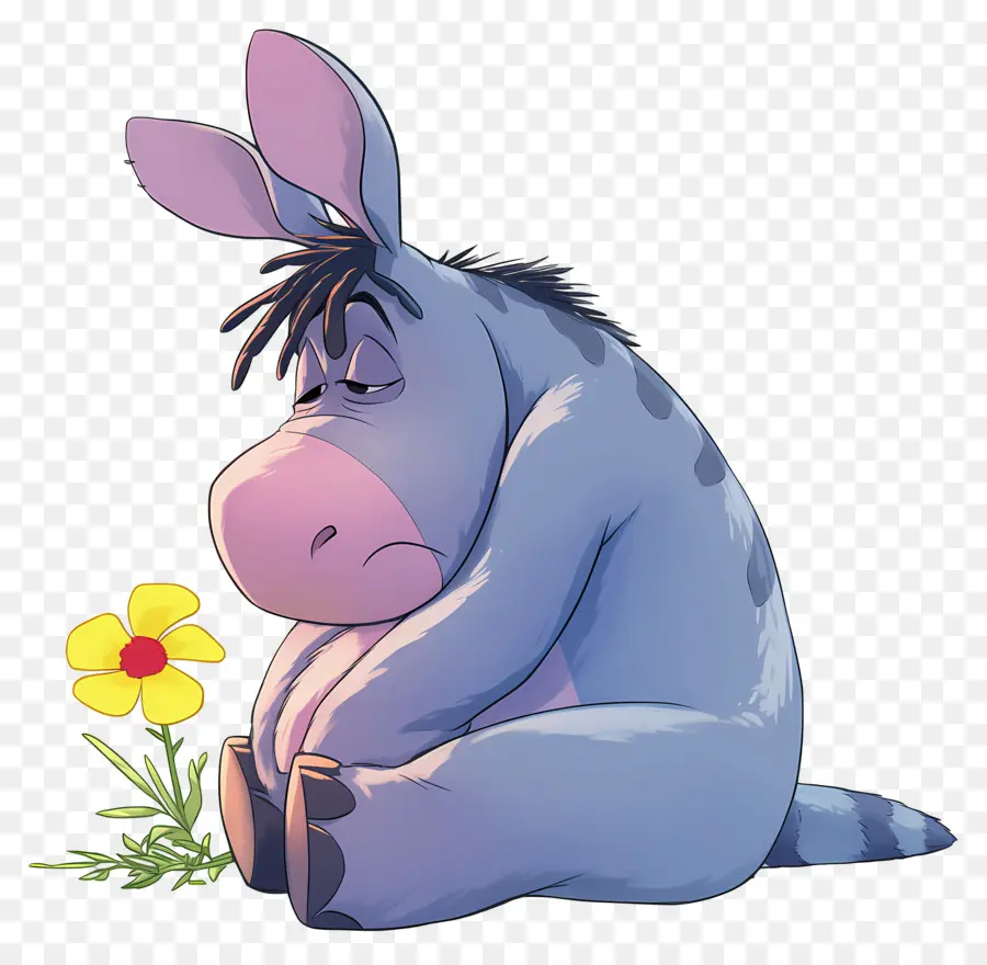 Eeyore，Burro De Dibujos Animados PNG