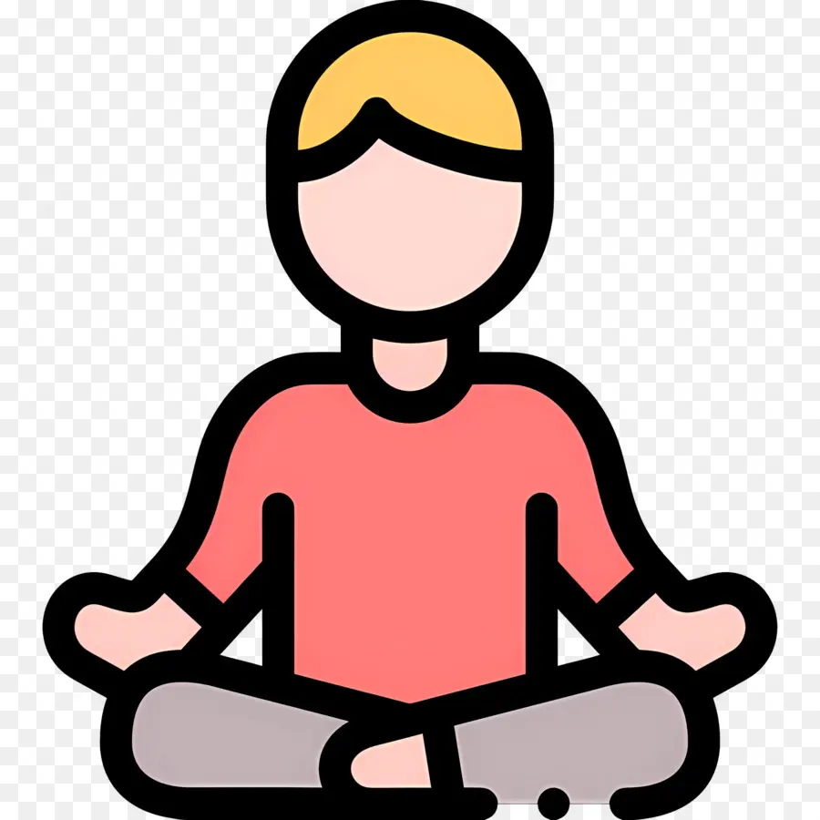 Meditación，Persona Meditando PNG