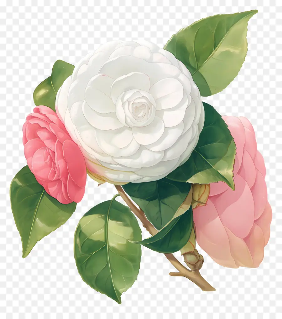 Camelias，Flores De Camelia PNG