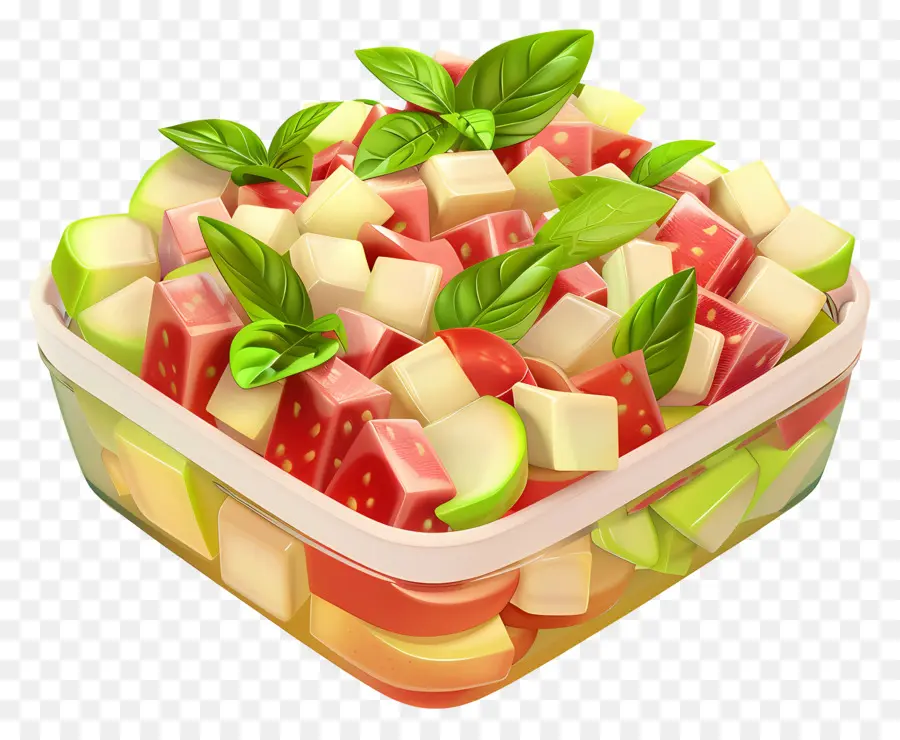 Ensalada Waldorf，Ensalada De Fruta PNG